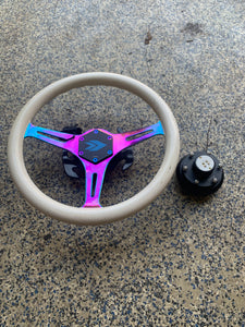 NRG Steering wheel with quick release for 2G