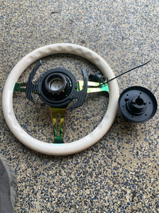 NRG Steering wheel with quick release for 2G