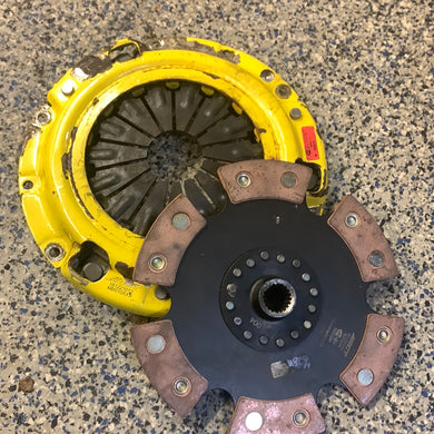 ACT 3200 clutch with unsprung 6 puck disc