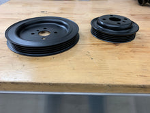 Load image into Gallery viewer, 2g Water Pump pulleys (powdercoated black)